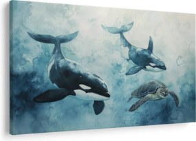 Kép - Víz alatti festmény (90x60 cm)