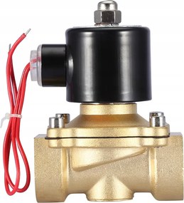 Gombaszelep Sárgaréz DN25 1" Ac 220V IP65 Normál Zárt