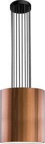 ANTIGO 9493 IHI Modern Függesztett Lámpa Fekete, Réz E27 IP20