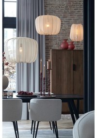 Krémszínű asztali lámpa (magasság 60 cm) Plumeria – Light &amp; Living