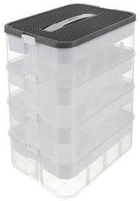 3 szintes doboz építőkockákra - játékrendszerező - Kruzzel