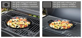 Cattara Öntöttvas grillserpenyő az alábbi grillekh ez: Royal classic és Royal grande XXL,átmérő: 30