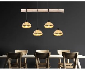 Globo 15442-4H - Csillár zsinóron REX 4xE27/60W/230V