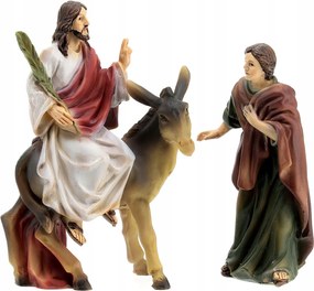 Húsvéti betlehem/ Jézus szenvedélye- "Bejárat Jeruzsálembe"- Méretarány: 9,0cm