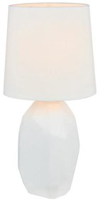 QENNY fehér kerámia asztali lámpa