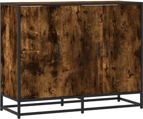 vidaXL sonoma tölgy színű szerelt fa tálalószekrény 94x35x76 cm