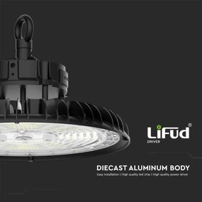 LED ipari lámpa UFO High Bay 200W 230V 3000K/4000K/6000K IP65