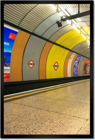 Poszterek keretben 40x60 London Alvilág