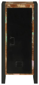 Fürdőszobai Faliszekrény 40x35x90 cm Tömör Fa Újrahasznosított
