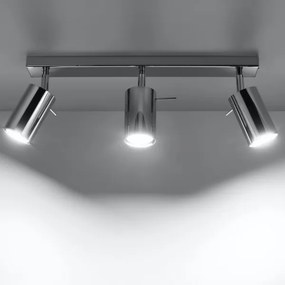 Sollux SL.0729 - Spotlámpa RING 3xGU10/10W/230V