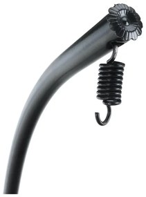 Bézs KOLUMBIA függőfotel fekete állvánnyal