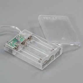 MAXXIVIA Csillogó csillag meleg fehér  20 LED Ø 30 cm