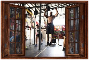 Poszterek 60x40 Edzőterem Edzés Teljesítmény