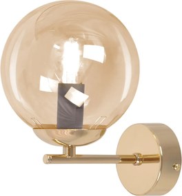 KAJA K-5415 GRAND Arany Színű Fali Lámpa 1xE14 10W IP20
