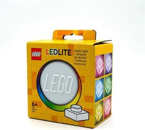 Éjszakai fény, LEGO Iconic 1x1 plate, fehér (LLGLLP50)