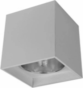 Mennyezeti lámpatest falra szerelhető cső E27 Szürke Ritmo 40 (137x190mm) IP20 Brilum