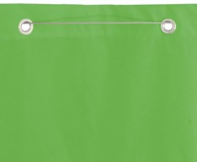világoszöld oxford-szövet erkélyparaván 100 x 240 cm