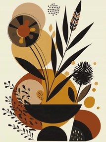 Poszter 30x40cm Geometrikus kertek