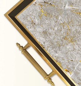 Üveg tálca, 38×24 cm – TPA9917