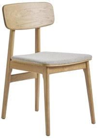 Bézs-natúr színű étkezőszék Livo – Unique Furniture