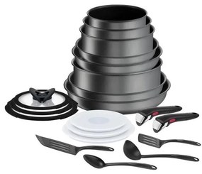 Tefal INGENIO DAILY CHEF ON 20 részes edénykészlet fekete