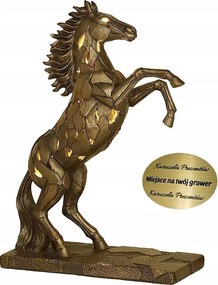 Megvilágított Figura Ló Csődör Gyönyörű Hatás Stílus Ipari Ajándék Főnök V