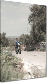 Vászonkép 80x120 Motorkerékpár Klasszikus Motor