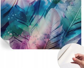 Fotótapéta Fali tapéta Hálószobába és Nappaliba Színes tollak 416x254 cm