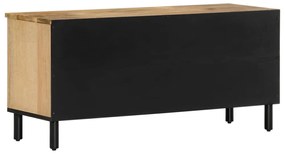 tömör mangófa TV-szekrény 100 x 33 x 46 cm