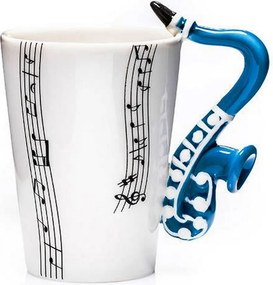 Bögre Gadget Master Bögre Zene 250ML Szaxofon porcelán 250 ml