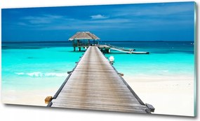 Fotó kép edzett üveg pipacs mező 100x70