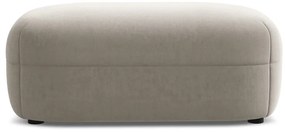 Bézs bársony lábtartó Moana – Makamii