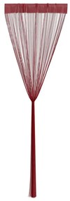 2 db burgundi vörös zsinórfüggöny 140 x 250 cm