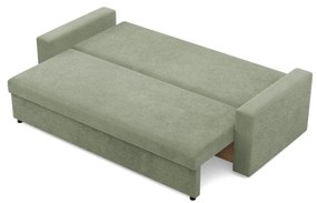 Zeus kanapéágy, kordbársony, bonell töltet, egyenes kartámasz, zöld