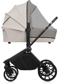 Lionelo - MIKA PLUS 2 az 1-ben kombinált babakocsi, bézs homok