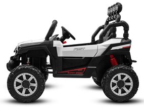 Baby Mix Buggy Road 4 x 4 gyerek elektromos autó, fehér