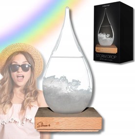 Kémiai Barométer Storm Glass Vihar Csepp Vihar Földgömb Ajándék