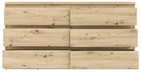 MAO fiókos komód, artisan tölgy