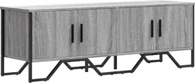 vidaXL szürke sonoma színű szerelt fa TV-szekrény 122 x 34 x 41 cm