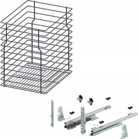 Cargo Kosár Asztal Alatti Rejs Variant Multi Egyszintes Mini Alsó 500 Króm