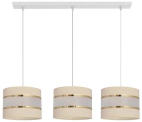 Csillár zsinóron HELEN 3xE27/15W/230V krém