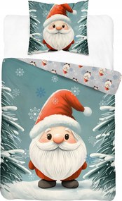 Ágynemű garnitúra Pamut 140x200 Karácsonyi, Mikulás, ajándék
