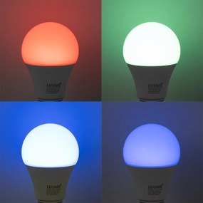 E27 Dimmelhető LED Izzó A60 Opál 9W 806lm 2700-6500K