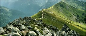 Kép - Hegyi táj (120x50 cm)