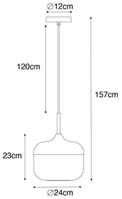 Design lógólámpa fekete arannyal és füstüveggel - Kyan