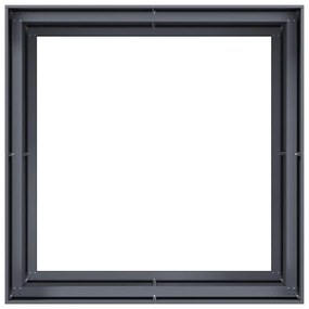 vidaXL növénytartó antracit 120x80x80 cm Acél