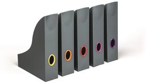 Iratpapucs készlet, műanyag, 73 mm, DURABLE VARICOLOR&amp;reg;, vegyes (DB770657)