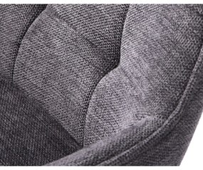 Sötétszürke állítható magasságú bárszék Nolan – Unique Furniture