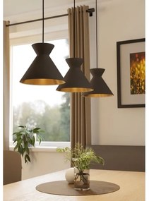 Eglo 900348 - NASTASIA kábellel függesztett csillár 3xE27/40W/230V