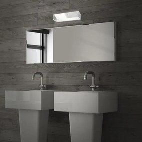 Briloner 2204-018 - LED Kültéri fali lámpa LED/8W/230V IP44 króm